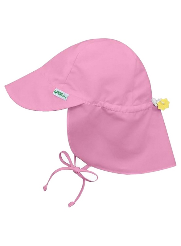 

Green Sprouts Flap Sun Protection Hat, Large, Light Pink