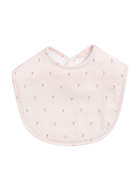 

Gloop Cotton Bibs, 2 Pieces, Blush Rose