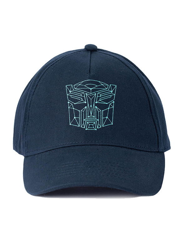 

Hasbro Transformer Snapback for Men, One Size, Navy Blue
