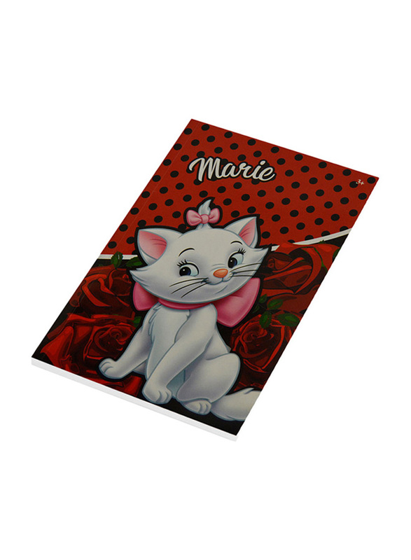 

Disney Marie Notebook, A4, Eng, Red