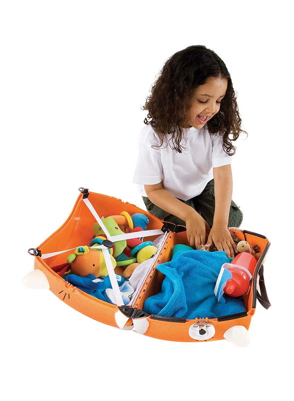 Trunki Tipu Tiger Suitcase, Orange
