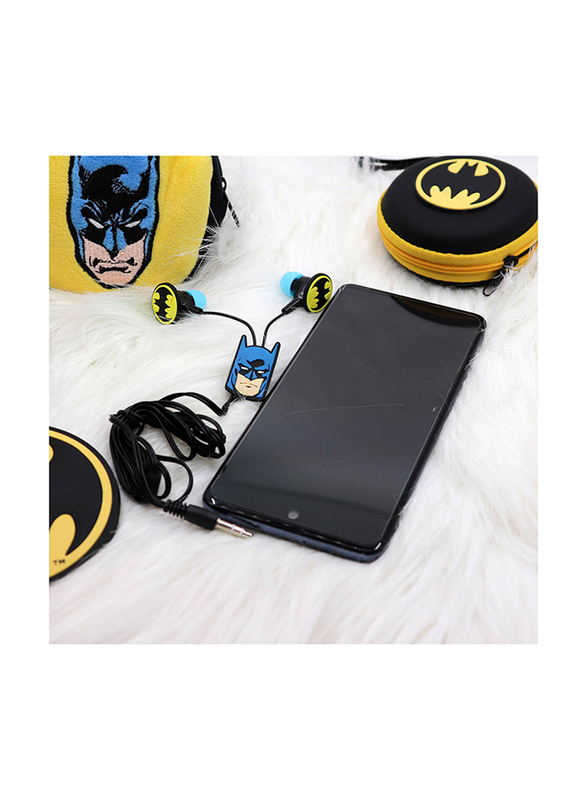 

Warner Bros DC Batman 3.5mm Jack In-Ear Earphones, Black