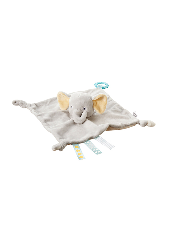 Tommee Tippee Soft Comforter Unisex, Ernie Elephant, Grey