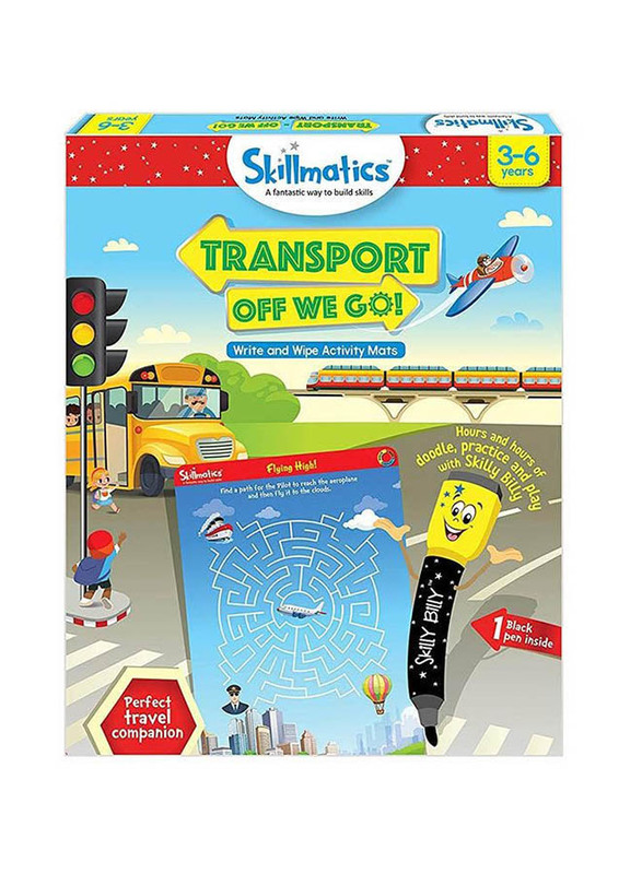

Fridababy Skillmatics Transport Off We Go, 9-Pieces, Multicolour
