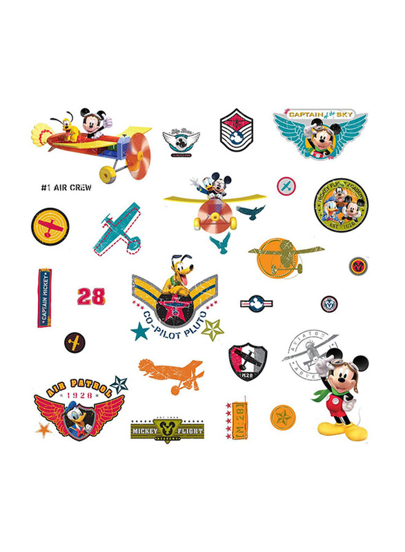 

Room Mates Decals Mickey Mouse Clubhouse Pilot Wall, Multicolour