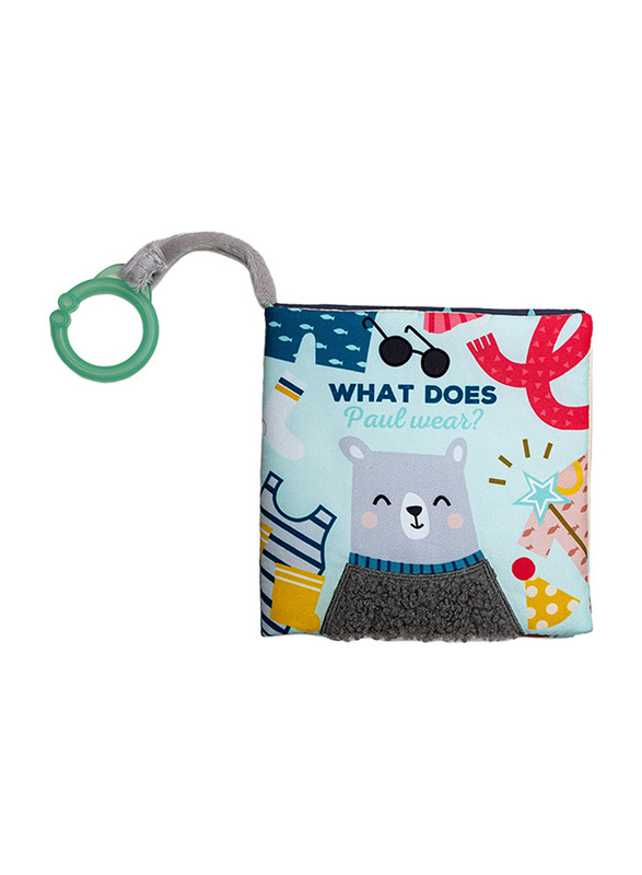 

Taf Toys What Does Paul Wear Book, One Size, Blue