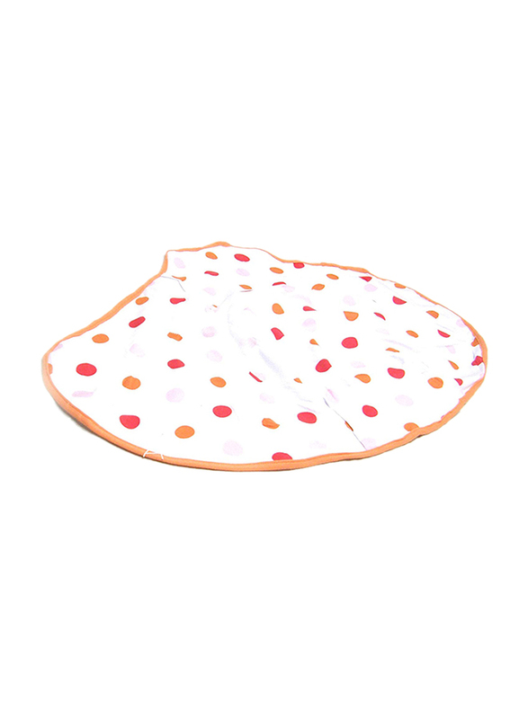 The First Year Cotton Easy Wrap Swaddler, 2-Pieces, Orange/Blue