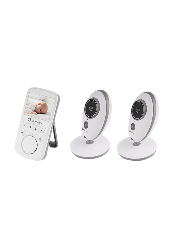 Lionelo Babyline 5.1 Video Baby Monitor, White