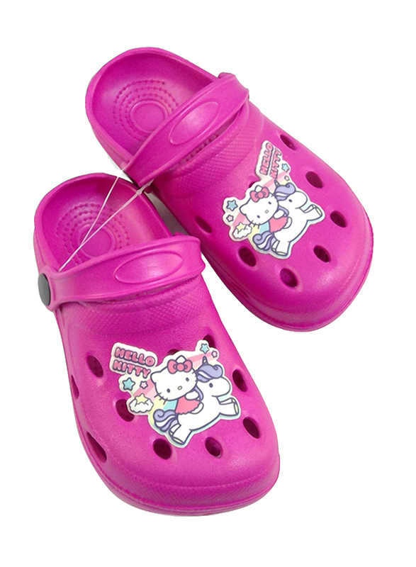 

Sanrio Hello Kitty Themed Clogs for Girls, 28/29 EU, Fuchsia