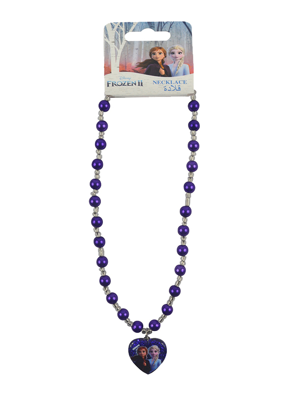Disney Frozen II Bracelet for Girls, Purple/White