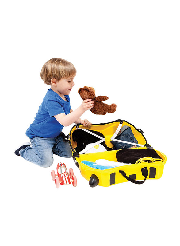 Trunki Bernard Bumble Bee Suitcase, Yellow
