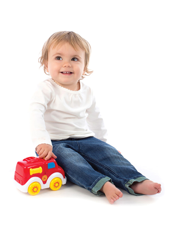 Playgro Lights & Sounds Fire Truck, Ages 1+, Multicolour