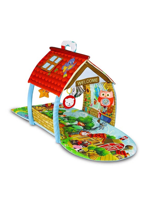 

Lionelo Agnes Plus Educational Baby Playgym, Aqua