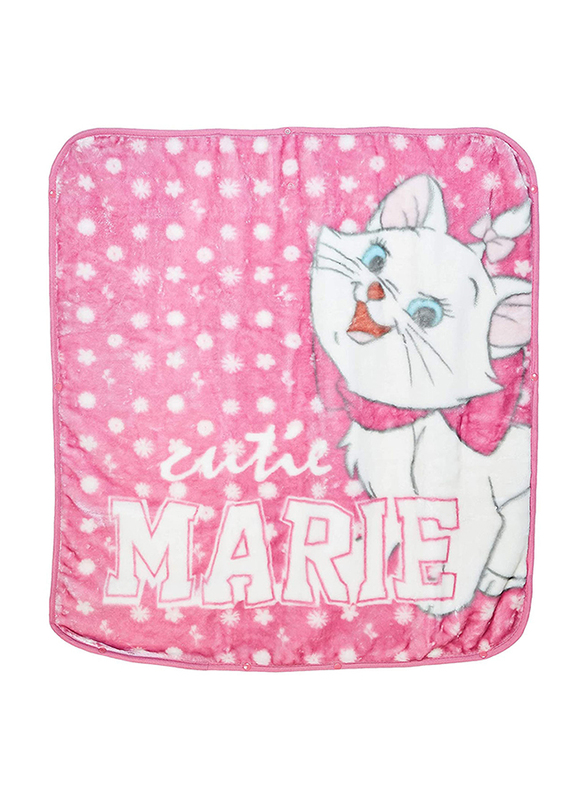 Disney Marie Cat Baby Sac Wrap Zipper Swaddling Blankets for New Born, 80 x 90cm, Pink