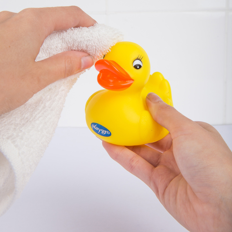 Playgro Fully Sealed Bath Duckie for Kids, Yellow