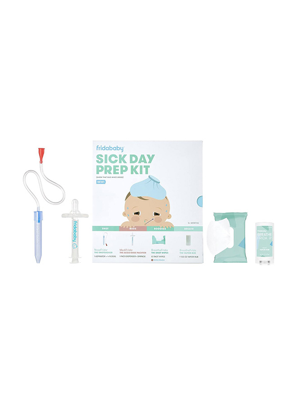 Frida Baby Baby Sick Day Prep Kit by FridaBaby, 5 Pieces, White