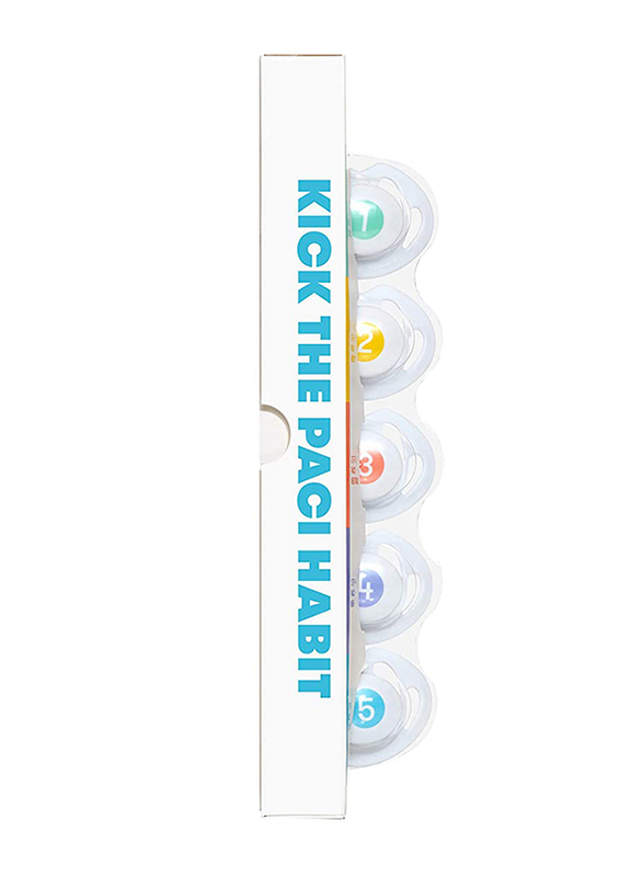 FridaBaby Paci Weaning System Pacifier, White