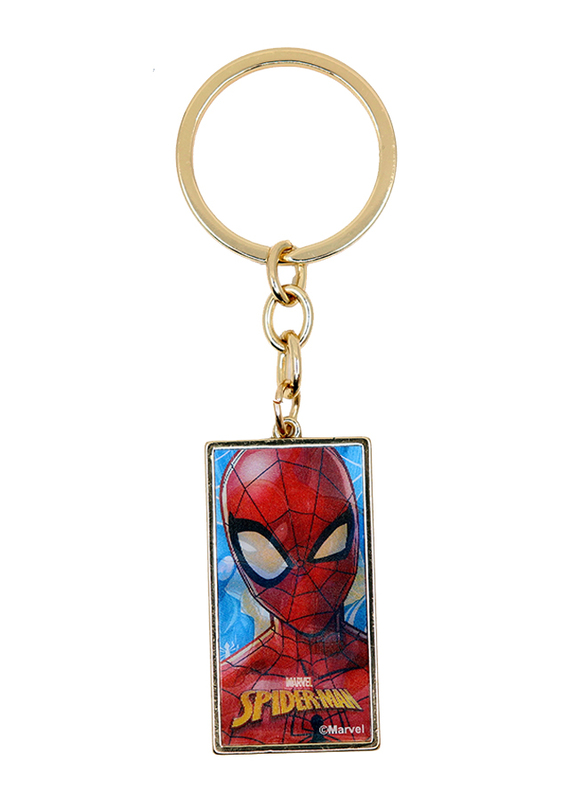 

Marvel Spider-Man 3D Lenticular Key Ring Chain For Boys, Red