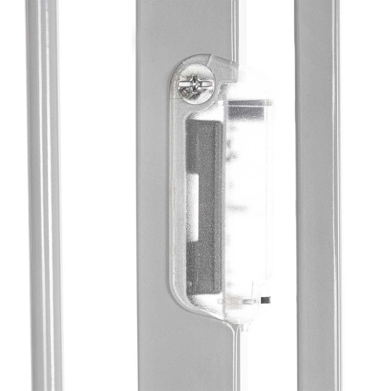 Lionelo Truus Slim Led Baby Gate, Grey