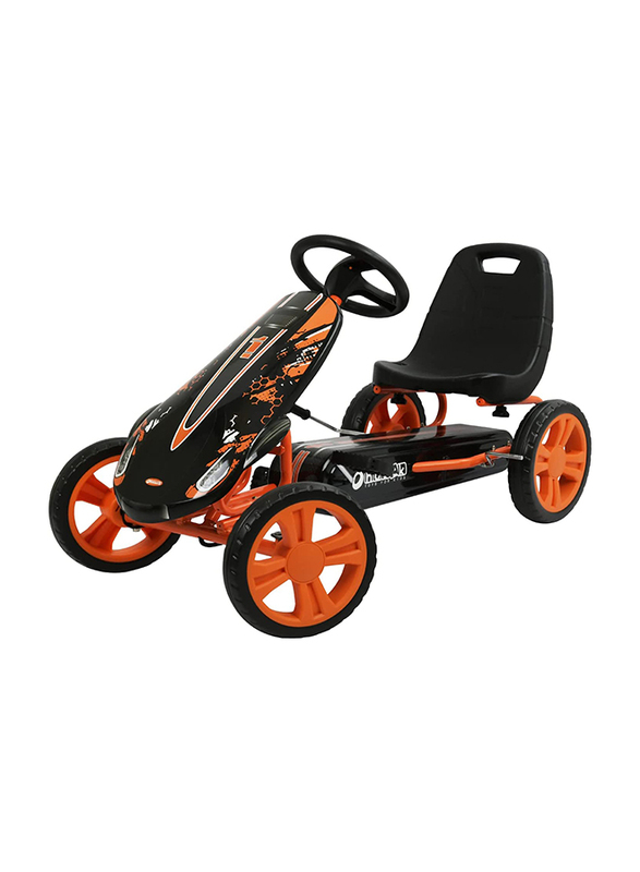 

Hauck - Toys Hauck Pedal Car, Orange, Ages 4+