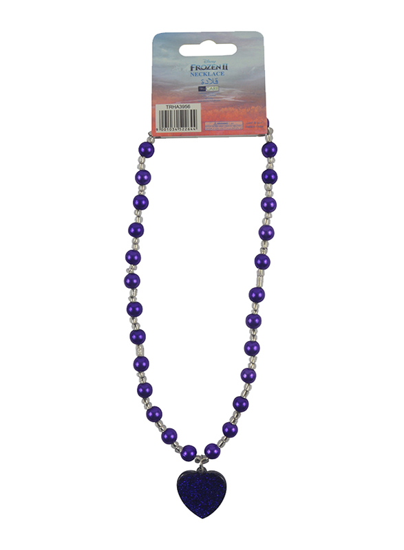 Disney Frozen II Bracelet for Girls, Purple/White