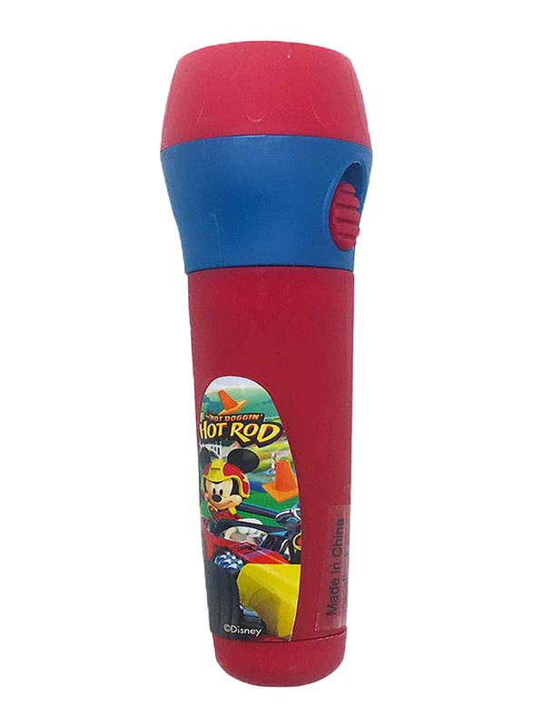 

Disney Mickey Mouse Kids Battery Powered LED Flashlight Torch Night Light, Multicolor