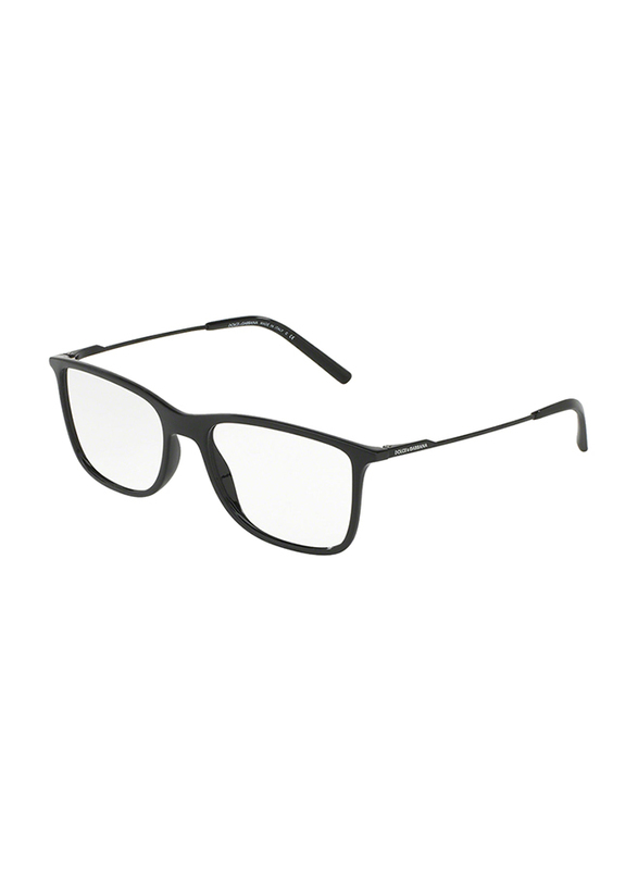 

Dolce & Gabbana Full Rim Rectangle Black Frame for Men, DG5024-501, 53/18/145