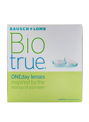 Bausch & Lomb BioTrue 1-Day Pack of 90 Contact Lenses, Natural, -8.5