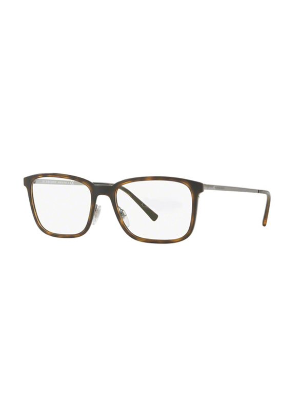 Burberry Full Rim Rectangle Havana Frame for Men, BU-1315-1008, 54/17/145