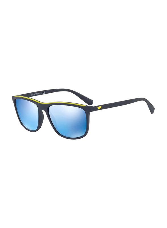 emporio armani blue sunglasses