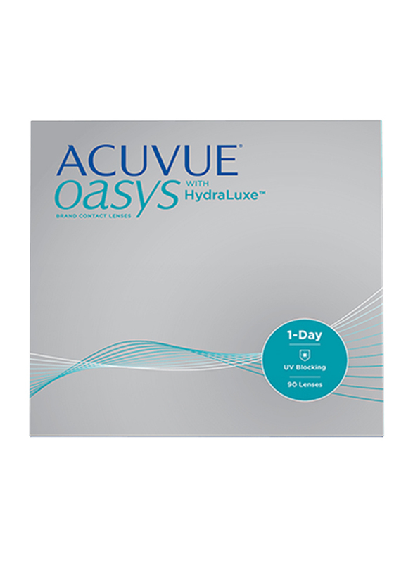 Acuvue Oasys 1-Day with Hydraclear Plus Packs of 90 Contact Lenses, Natural, -4.25