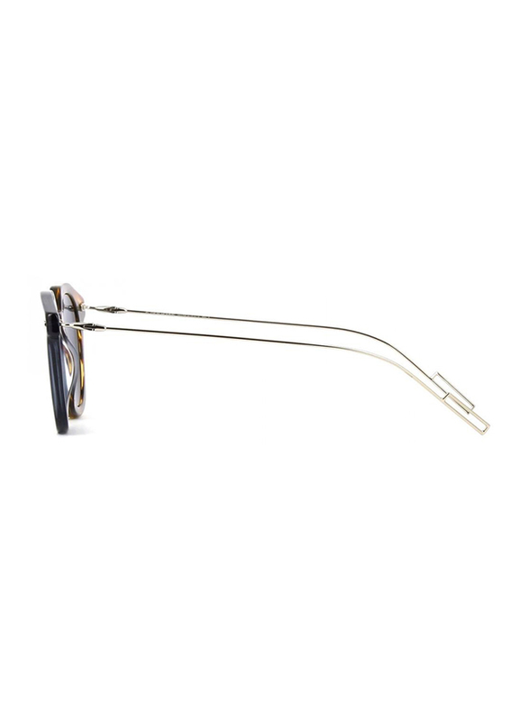 Dior Full Rim Square Havana/Lilla Sunglasses for Men, Blue Lens, CD-DRMASTER-AB847KU, 47/22/150