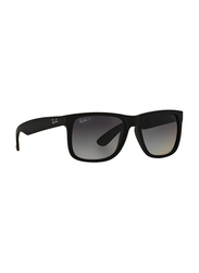 Ray-Ban Polarized Full Rim Square Tortoise Sunglasses Unisex, Brown Lens, RB4165-865/T5, 55/16/145