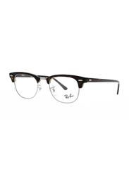 Ray-Ban Half-Rim Clubmaster Tortoise Frame Unisex, RX5154-2012, 49/21/135
