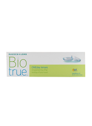 Bausch & Lomb BioTrue 1-Day Pack of 30 Contact Lenses, Natural, -6