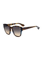 Dior Full Rim Cat Eye Blue Havana Sunglasses for Women, Grey Gradient Lens, CD-DRADDICT3-JBW6086, 60/17/145