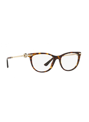 Bvlgari Full Rim Cat Eye Havana Frame for Women, BV4155B-504, 54/17/140