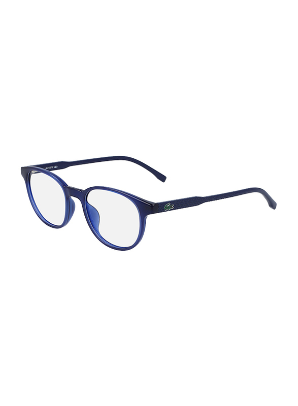 

Lacoste Full-Rim Cat Eye Blue Computer Glasses for Kids, with Blue Light Filter, Clear Lens, 8-13 Years, LA-L3631-424-46-BC, 46/17/135