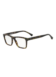 Emporio Armani Full Rim Square Havana Frame for Men, EM-3138-5702, 55/18/145
