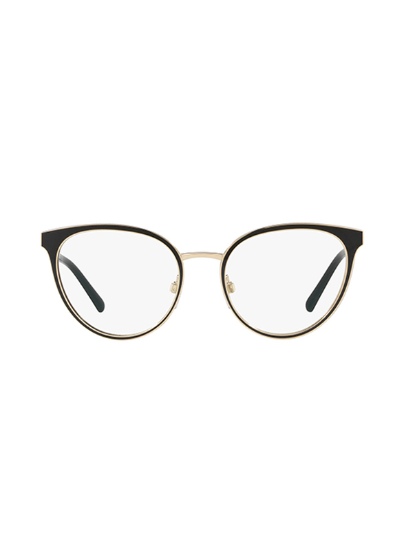 Burberry Full Rim Round Black/Gold Frame for Women, BU-1324-1262, 52/19/145