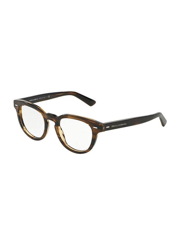 

Dolce & Gabbana Full Rim Round Havana Frame for Women, DG3225-2925, 48/20/140