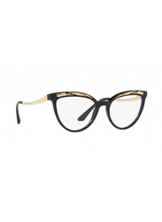 Bvlgari Full Rim Cat Eye Black Frame for Women, BV4165-501, 53/18/140
