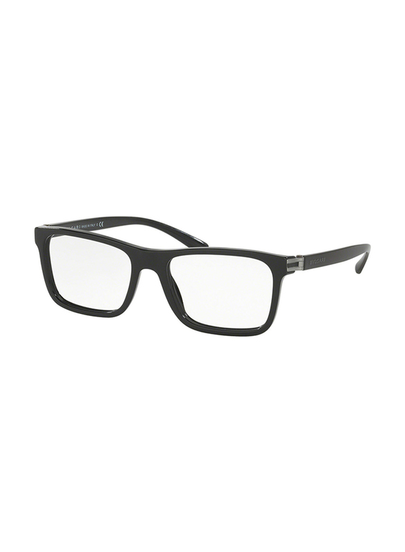 

Bvlgari Full Rim Rectangle Black Frame Unisex, BV3029-501, 55/18/140