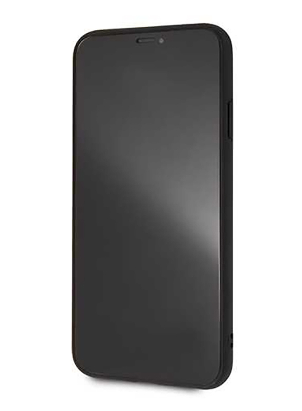 Mercedes-Benz Apple iPhone XS Max New Organic I Genuine Leather Hard Case, Black