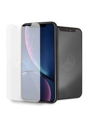 Mercedes-Benz Apple iPhone XR Tempered Glass Screen Protector, Clear