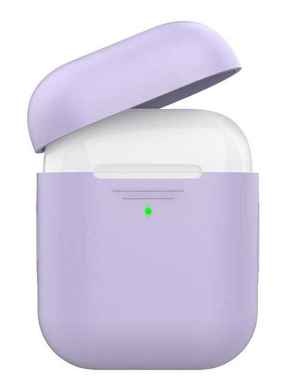 AhaStyle Premium Silicone Case for Apple AirPods, Lavender