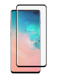 Porodo Samsung Galaxy S10 Plus 3D Full Covered Tempered Glass Screen Protector, Black