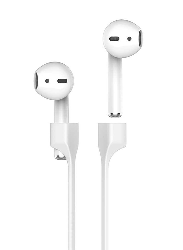 AhaStyle Magnetic Strap for Apple AirPods, White