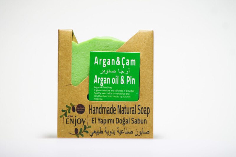 Suds Enjoy Argan Oil & Pine Natural Soap, 100 gm