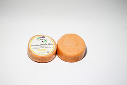 Suds Enjoy Mango Natural Sponge Soap, 125 gm